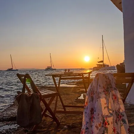 Thalassophile Deep Blue, Little Venice Daire Mykonos Town