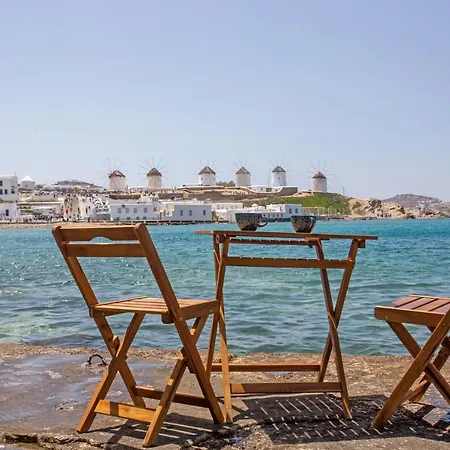 Daire Thalassophile Deep Blue, Little Venice Mykonos Town